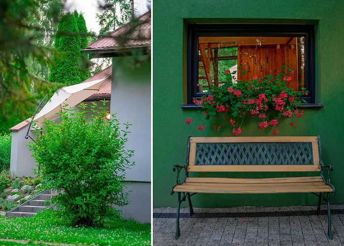 Zielony Domek Zarzecze בית נופש *